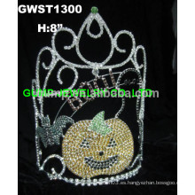 Corona de tiara fantasma calabaza